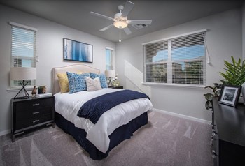 Bedroom with window